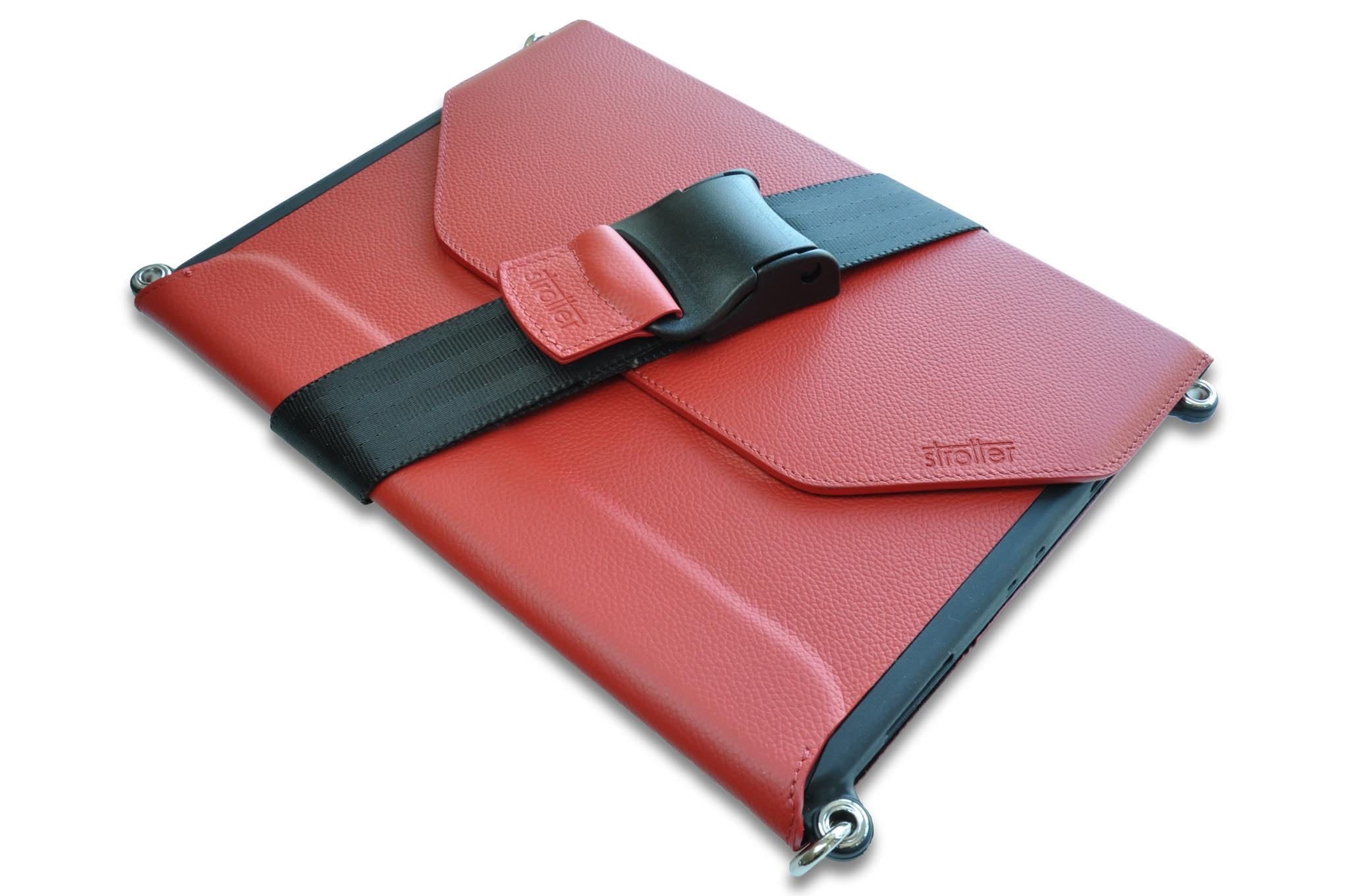 Carrying case for iPad Pro 11” with shoulder strap, leather,