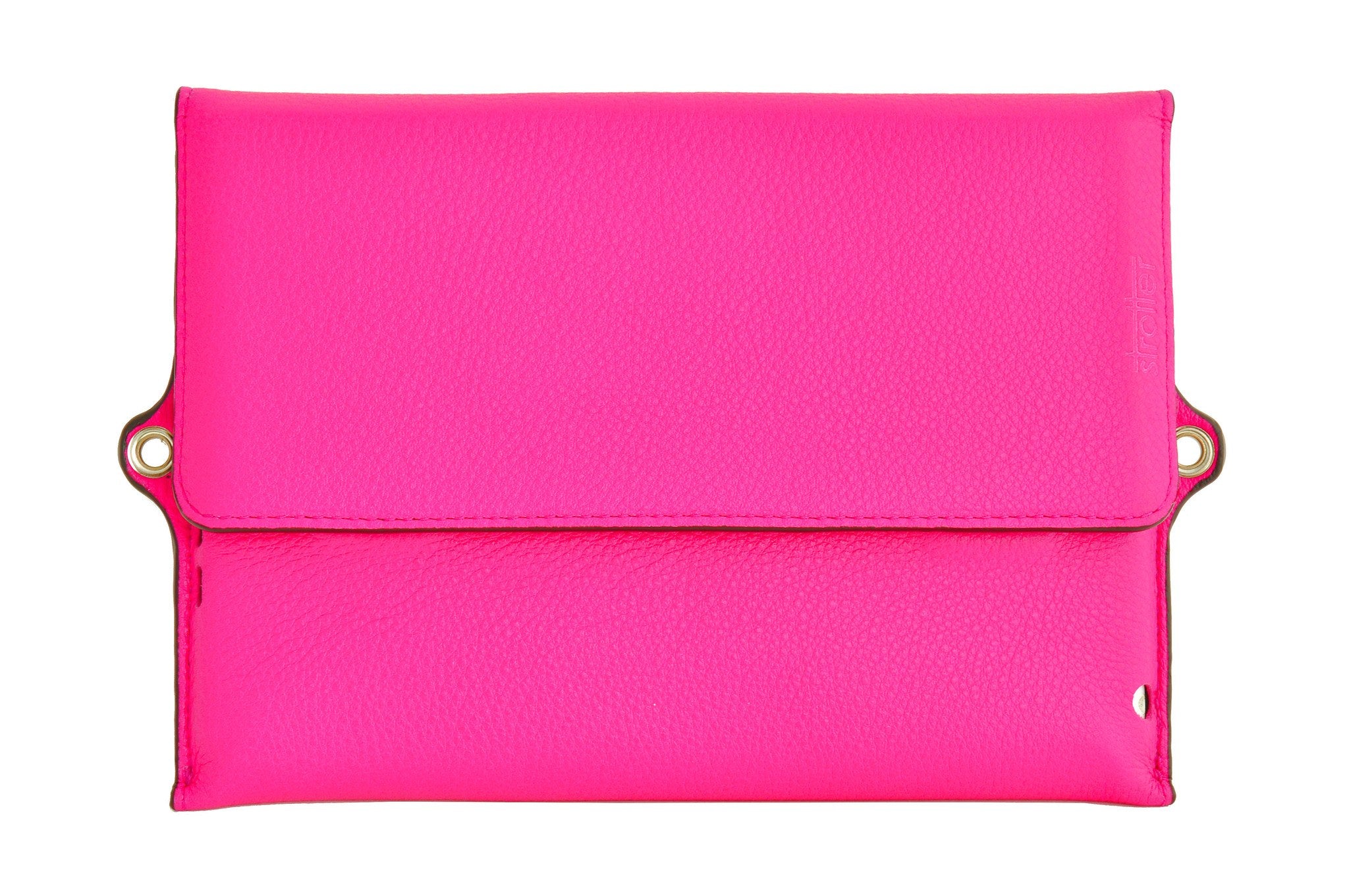 Case for iPad Mini - Across GL (genuine leather) in Super Pink.